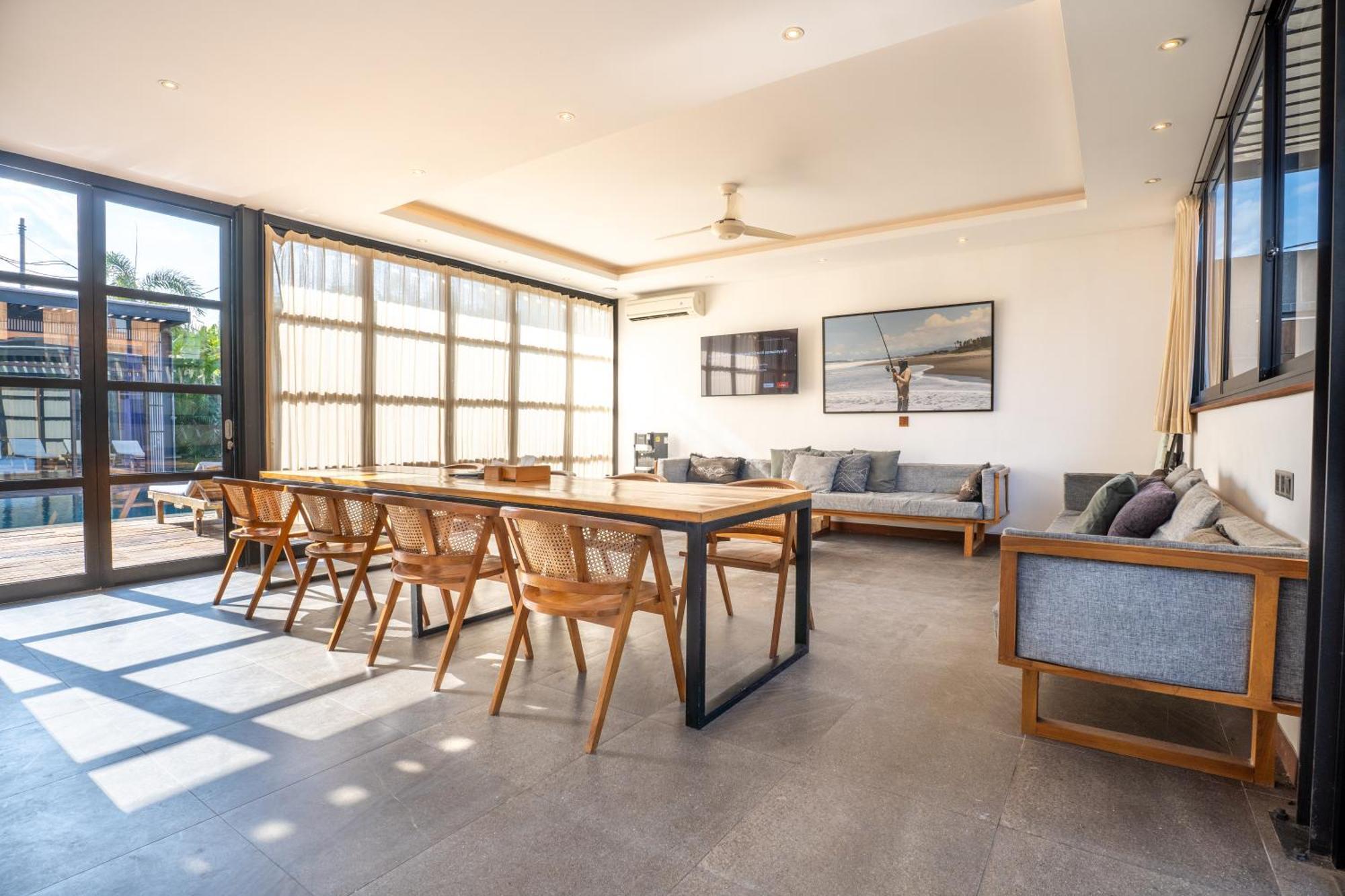 Brand New 5 Bedroom Villa Enclosed Living Room Canggu 坎古 外观 照片
