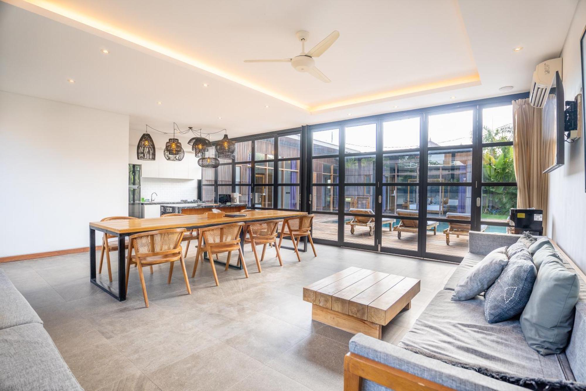 Brand New 5 Bedroom Villa Enclosed Living Room Canggu 坎古 外观 照片
